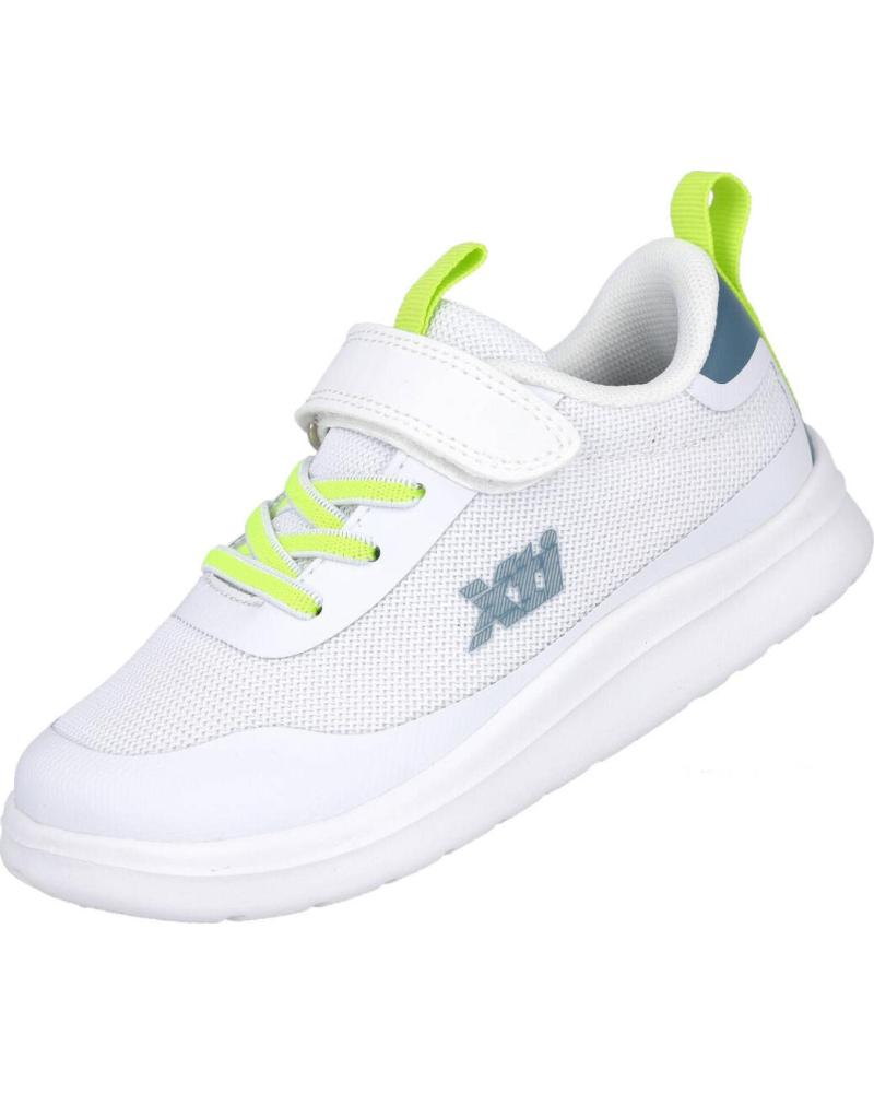 ZAPATILLAS DEPORTIVAS XTI NIÑA VELCRO Y CORDONES ELÁSTICOS BLANCO BLANCO