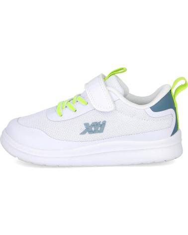 ZAPATILLAS DEPORTIVAS XTI NIÑA VELCRO Y CORDONES ELÁSTICOS BLANCO BLANCO