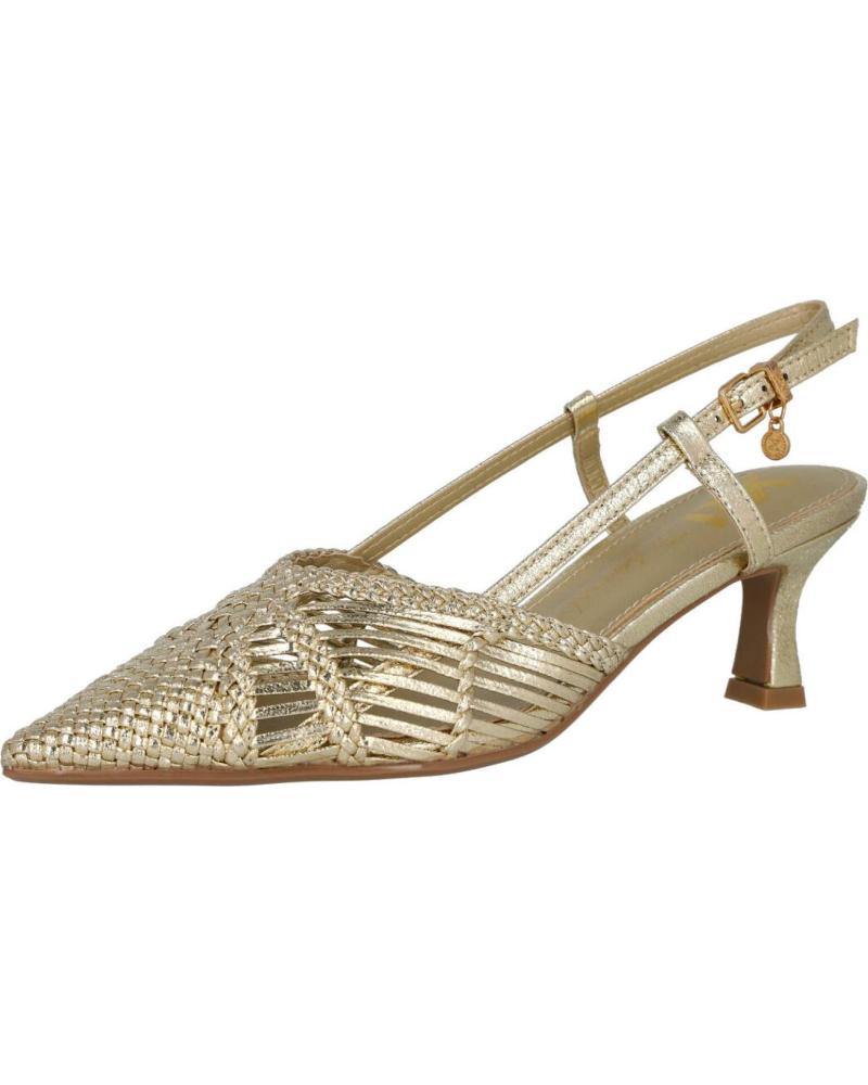 XTI 145301 ZAPATO DE TACÓN DESTALONADO ORO ORO