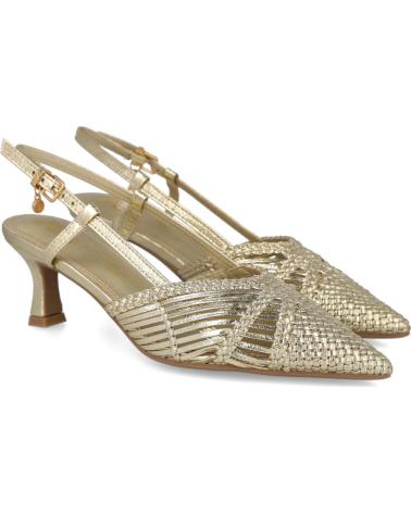 XTI 145301 ZAPATO DE TACÓN DESTALONADO ORO ORO