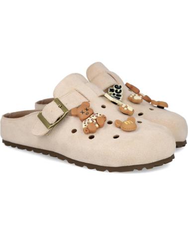 XTI ZUECOS MUJER 145315 PINES BEIGE BEIGE
