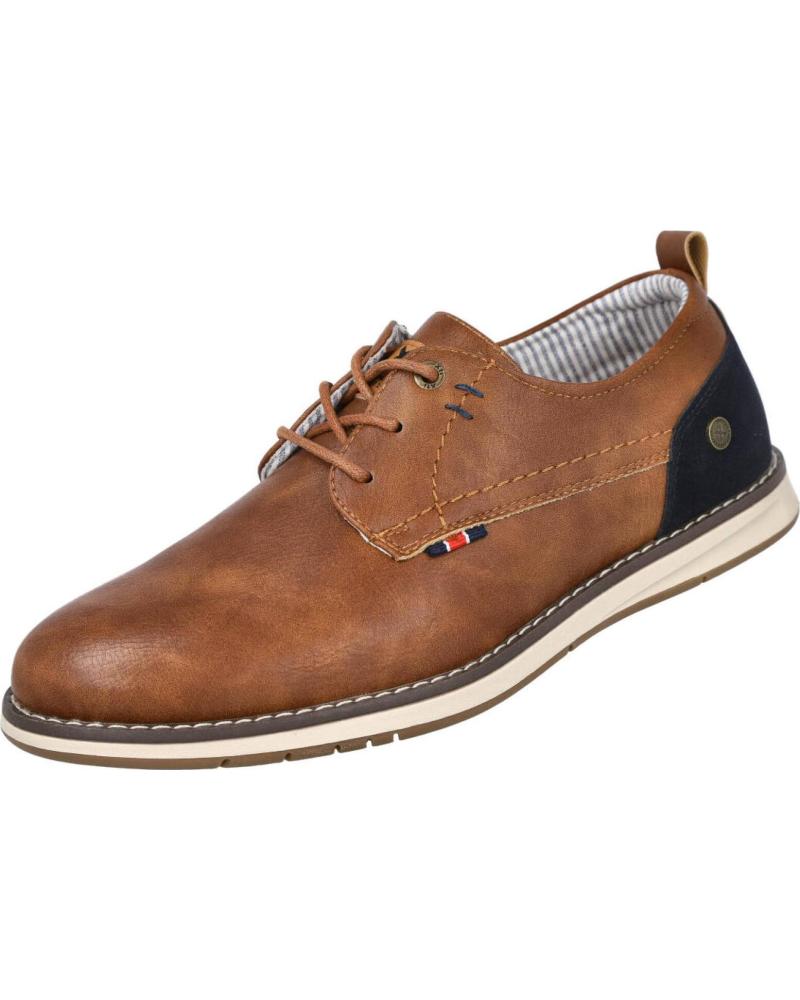 XTI 145713 ZAPATOS DE CORDONES HOMBRE CAMEL CAMEL