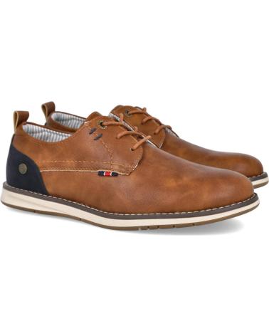 XTI 145713 ZAPATOS DE CORDONES HOMBRE CAMEL CAMEL