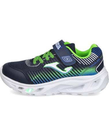 ZAPATILLAS JOMA AQUILES-JR-2603 CON LUCES PARA NIÑO AZUL