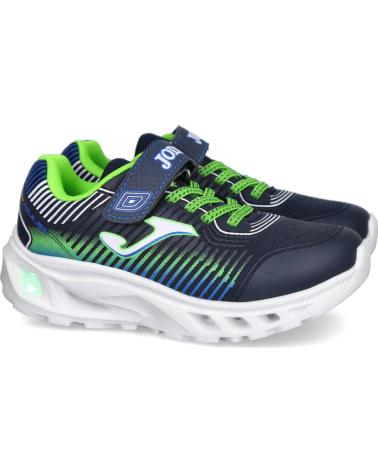 ZAPATILLAS JOMA AQUILES-JR-2603 CON LUCES PARA NIÑO AZUL