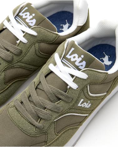 ZAPATILLAS DEPORTIVAS LOIS JEANS MODELO 64525-147 KAKI KAKI
