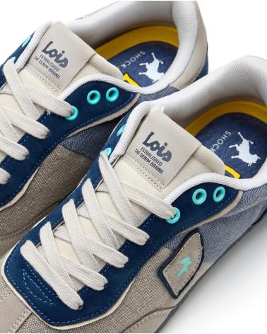 ZAPATILLAS CASUAL LOIS JEANS 64537-107 MARINO MARINO