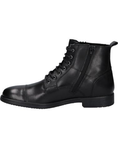 BOTAS GEOX U JAYLON HOMBRE PIEL NEGRA C9999 BLACK