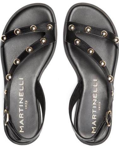 MARTINELLI SANDALIAS PLANAS MAZZINI 1535 NEGRO