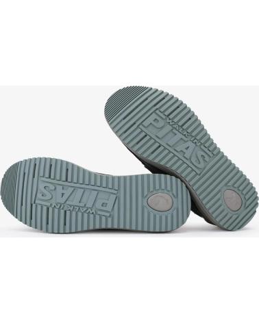 WALK IN PITAS DENVER MEN'S WATER-REPELLENT SUEDE BOAT SHOES AZUL MARINO