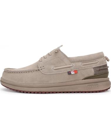 WALK IN PITAS DENVER - NAUTICO DE HOMBRE DE SERRAJE HIDROFUGADO BEIGE