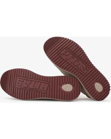 WALK IN PITAS DENVER MEN'S WATER-REPELLENT SUEDE BOAT SHOES BEIGE