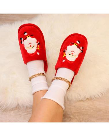 BUBBLE BOBBLE 8700-22 ZAPATILLAS DE CASA MUJER ROJO