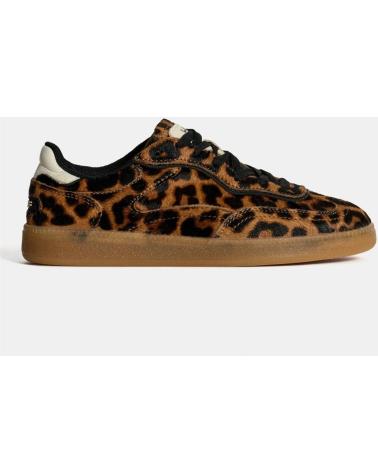 HOFF ALLEY PARK WOMEN'S SNEAKER ANIMAL PRINT MARRON