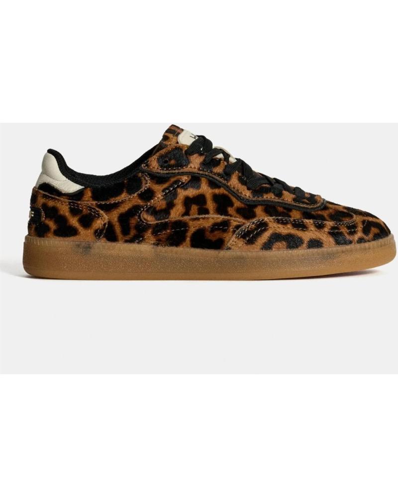 HOFF ALLEY PARK WOMEN'S SNEAKER ANIMAL PRINT MARRON