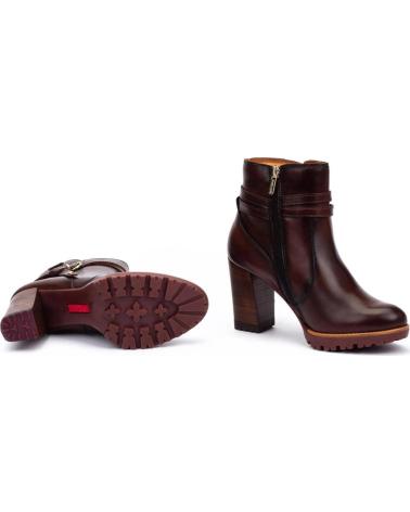 BOTAS DE TACÓN PIKOLINOS CONNELLY MUJER MARRON