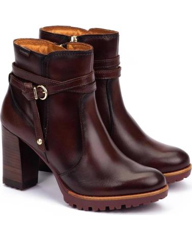 BOTAS DE TACÓN PIKOLINOS CONNELLY MUJER MARRON