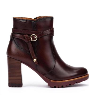 BOTAS DE TACÓN PIKOLINOS CONNELLY MUJER MARRON