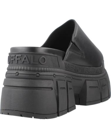 SANDALIAS BUFFALO GOSPHER MULE MUJER NEGRO BLACK