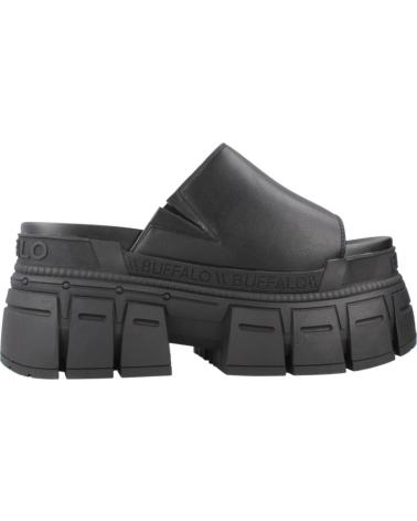 SANDALIAS BUFFALO GOSPHER MULE MUJER NEGRO BLACK