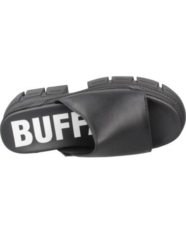 SANDALIAS BUFFALO GOSPHER MULE MUJER NEGRO BLACK