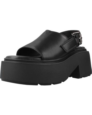 BUFFALO SANDALIAS VICIOUS MULE MUJER NEGRO BLACK