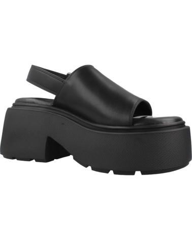 BUFFALO SANDALIAS VICIOUS MULE MUJER NEGRO BLACK