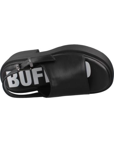 BUFFALO SANDALIAS VICIOUS MULE MUJER NEGRO BLACK