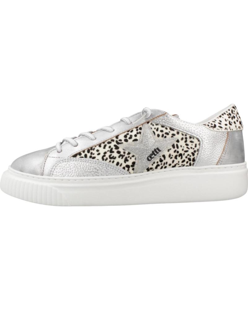 ZAPATILLAS CASUAL CETTI MUJER DEPORTIVAS CORDONES GRIS MINERAL MINERAL