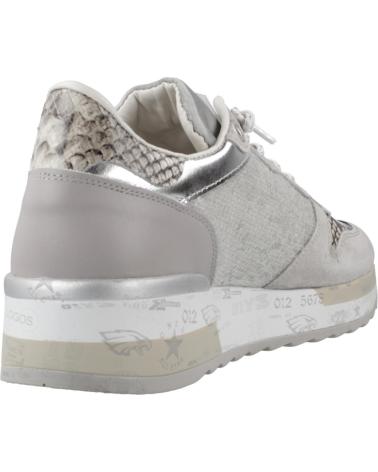 ZAPATILLAS CASUAL CETTI MUJER DEPORTIVAS CORDONES GRIS MINERA MINERAL