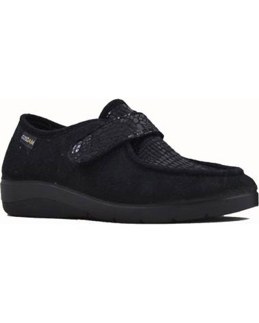 COSDAM ZAPATILLA VELCRO NEGRO