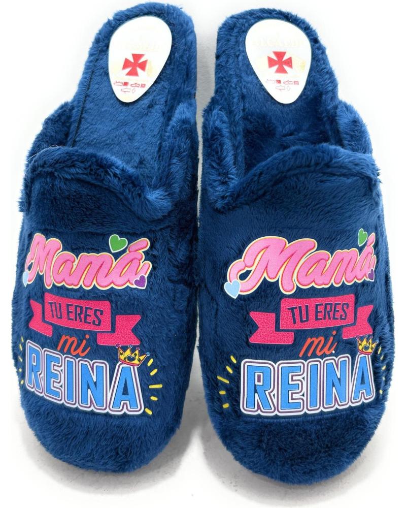 ZAPATILLAS DE CASA ALCALDE RELAX ANTIDESLIZANTES AZUL AZUL