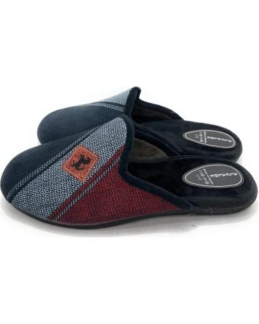 ALCALDE ZAPATILLAS CABALLERO CONFORT CABALLO REL NEGRO