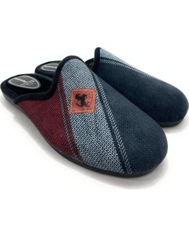 ALCALDE ZAPATILLAS CABALLERO CONFORT CABALLO REL NEGRO