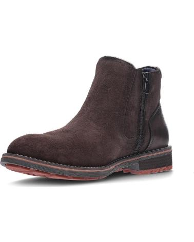 FLUCHOS BOTINES PARA HOMBRE F1343 TERRY AFELPADOCAFE