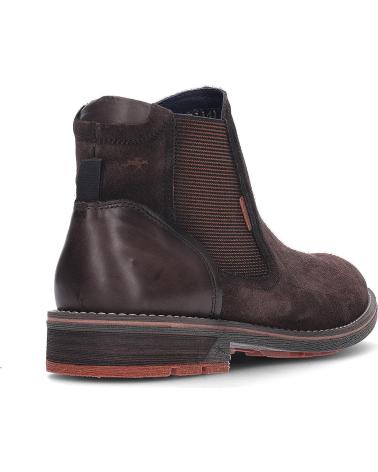 FLUCHOS BOTINES PARA HOMBRE F1343 TERRY AFELPADOCAFE