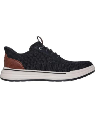 SKECHERS SLIP-INS STERLING RAMONE ZAPATILLAS CASUAL HOMBRE NEGRAS NEGRO