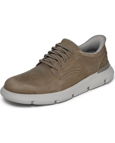 SKECHERS SLIP-INS GARZA DURAN ZAPATILLAS CASUAL HOMBRE TAUPE TAUPE