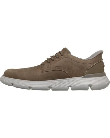 SKECHERS SLIP-INS GARZA DURAN ZAPATILLAS CASUAL HOMBRE TAUPE TAUPE