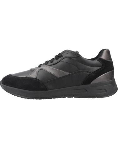 GEOX ZAPATILLAS MUJER MODELO D BULMYA COLOR NEGRO C9999