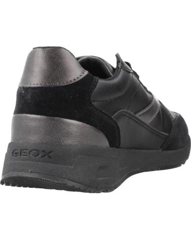 GEOX ZAPATILLAS MUJER MODELO D BULMYA COLOR NEGRO C9999
