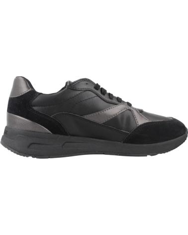 GEOX ZAPATILLAS MUJER MODELO D BULMYA COLOR NEGRO C9999