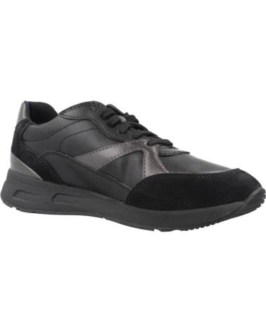 GEOX ZAPATILLAS MUJER MODELO D BULMYA COLOR NEGRO C9999