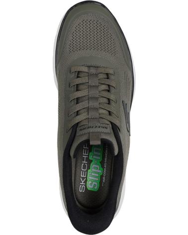 ZAPATILLAS SKECHERS SLIP-INS SUMMITS LEYTER KAKI PARA HOMBRE KAKI