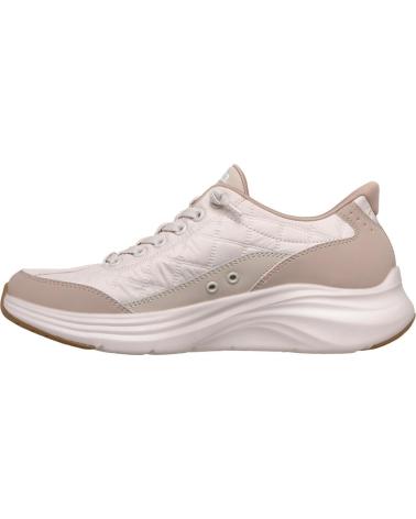 SKECHERS SLIP-INS VAPOR FOAM COZY FIT MUJER ZAPATILLAS BEIG