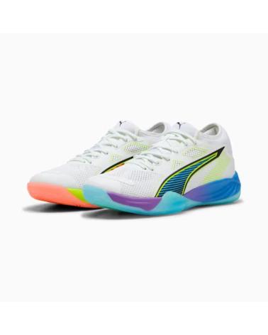 ZAPATILLAS PUMA ELIMINATE NITRO SQD 4 HOMBRE MULTICOLOR RACER BLUE WHITE BLACK 401