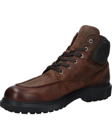 BOTAS GEOX U FALORIA B ABX HOMBRE CUERO MARRÓN CORDONES C6009 COFFEE