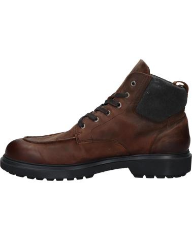 BOTAS GEOX U FALORIA B ABX HOMBRE CUERO MARRÓN CORDONES C6009 COFFEE