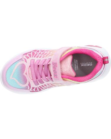 geox J46E9B 0ASKN J ASSISTER GIRL C8206 PINK-MULTICOLOR