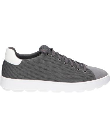 ZAPATILLAS GEOX U SPHERICA ECUB-1 HOMBRE GRIS OSCURO C9002 DK GREY C9002 DK GREY